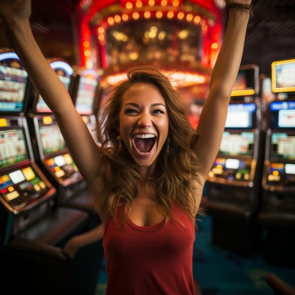 Adult user exploring 2022 bed Gold Slot Games with account safety awareness
